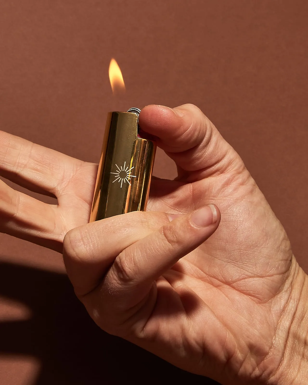 Brass Lighter Case Polished